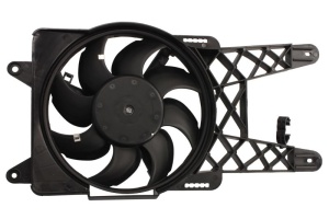 Ventilator radiator (cu carcasa) potrivit FIAT SEICENTO / 600 1.1 01.98-01.10 - Img 1