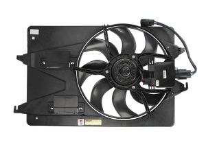 Ventilator radiator (cu carcasa) potrivit FORD MONDEO III 2.0D-3.0 10.00-03.07 - Img 2