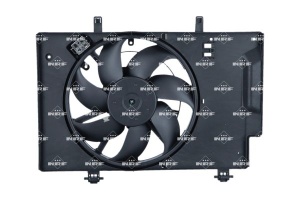 Ventilator radiator (cu carcasa) potrivit FORD TOURNEO COURIER B460, TRANSIT COURIER B460, TRANSIT COURIER B460/MINIVAN 1.0/1.5D/1.6D 02.14-12.23 - Img 1