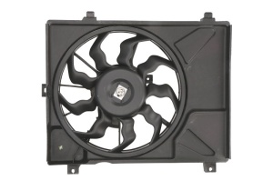 Ventilator radiator (cu carcasa) potrivit HYUNDAI I10 I 1.1-1.2LPG 12.07-05.18 - Img 1