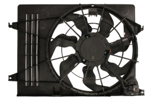 Ventilator radiator (cu carcasa) potrivit HYUNDAI IX35; KIA SPORTAGE III 1.6/2.0 08.09-12.15 - Img 2