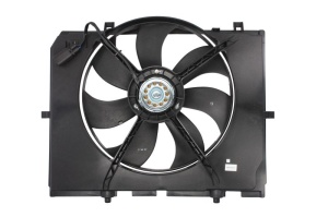 Ventilator radiator (cu carcasa) potrivit MERCEDES E T-MODEL (S210), E (VF210), E (W210) 2.1D-3.0D 12.96-03.03 - Img 2