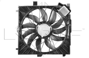 Ventilator radiator (cu carcasa) potrivit MERCEDES G (W463) 3.0D-6.0 12.00-04.18 - Img 4