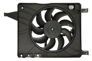 Ventilator radiator (cu carcasa) potrivit NISSAN QASHQAI I 1.5D-2.0D 11.06-12.13 - Img 1