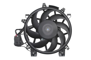 Ventilator radiator (cu carcasa) potrivit OPEL COMBO TOUR, COMBO/MINIVAN, CORSA C, CORSA C/HATCHBACK, TIGRA 1.3D/1.7D 09.00- - Img 1
