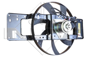 Ventilator radiator (cu carcasa) potrivit RENAULT CLIO I 1.8 01.91-03.96 - Img 2