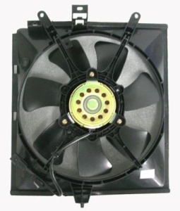 Ventilator radiator (cu carcasa) potrivit VOLVO S40 I, V40 1.9D 07.95-08.99 - Img 3