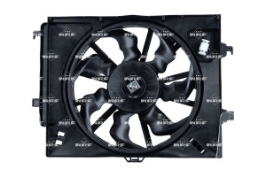 Ventilator radiator potrivit HYUNDAI I20 I 1.2 03.12-12.15 - Img 3