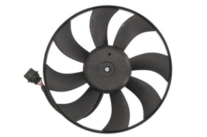 Ventilator radiator potrivit SEAT CORDOBA, IBIZA III; SKODA FABIA I, FABIA I PRAKTIK, FABIA II, ROOMSTER, ROOMSTER PRAKTIK; VW FOX, POLO, POLO IV 1.4D 10.01-03.10 - Img 1