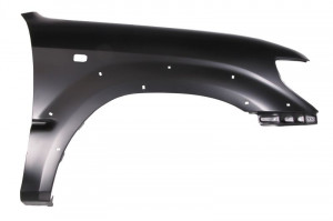 Aripa Dreapta Fata potrivit TOYOTA LAND CRUISER 90 J9 1996-2002 - (cu orificii semnalizator, cu suport orificii)