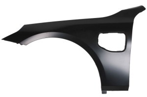 Aripa Stanga Fata potrivit BMW 5 G60/G61/G68/G90/G91 dupa 2023 - (cu orificiu pentru portul de încărcare; aluminiu)