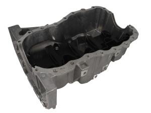 Baie ulei (aluminiu) potrivit DACIA DOKKER, DUSTER, LOGAN, LOGAN EXPRESS, LOGAN MCV, SANDERO; NISSAN KUBISTAR, QASHQAI I; RENAULT CLIO II, CLIO II/HATCHBACK, CLIO III 1.2-1.6LPG 08.97- - Img 1