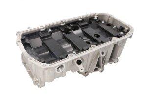 Baie ulei (cu locas pentru senzor, aluminiu) potrivit ALFA ROMEO MITO; FIAT DOBLO, DOBLO CARGO, GRANDE PUNTO, PUNTO EVO 1.6D dupa 2008 - (cu locas pentru senzor; aluminiu)