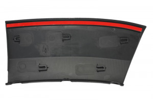 Bandou aripa fata stanga potrivit CITROEN JUMPER; FIAT DUCATO; PEUGEOT BOXER 2006-2014 - (parte superioara, negru) - Img 2