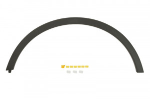Bandou aripa fata stanga potrivit OPEL MOKKA A 2012-2020 - (negru, TÜV)