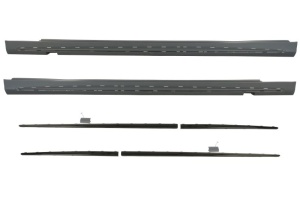 Bandou prag usa potrivit Mercedes-Benz S-KLASA W222 2013-2017 - grunduita / negru lucios