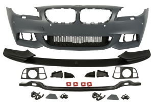 Bara Fata, M PERFORMANCE, cu grilaje, locas proiector, cu gauri spalator faruri, cu gauri senzorii parcare, grunduit potrivit BMW 5 F10