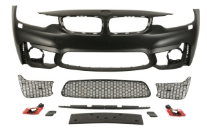 Bara Fata potrivita BMW 4 F32, F33, F82, F83, 4 GRAN COUPE F36 2013-2017 (fara primer Pachet M, complet, cu orificii lampa ceata, grund)