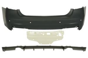 Bara protectie spate potrivita BMW 3 F30 Sedan 2011-2019 - grunduita