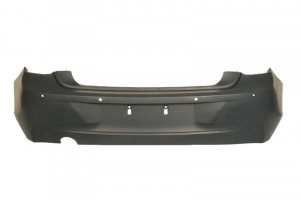 Bara spate cu capac carlig cu locas senzorii parcare, grunduit potrivit BMW 1 F20, 1 F21 Hatchback 2010-2015