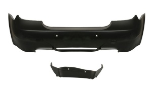 Bara Spate, senzori mari parcare, pachet M, cu locas senzorii parcare, grunduit potrivit BMW 5 E60, 5 E61 Sedan 2007-2010