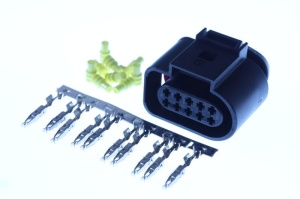 Cablu electric, numar pini: 10, kit reparatie, potrivit AUDI; SEAT; SKODA; VW - Img 3