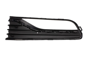 Capac bara fata Dreapta cu locas lampa ceata, plastic, crom/negru/negru lucios potrivit VW POLO, POLO V 06.09-05.22 05.14-09.17 - Img 2