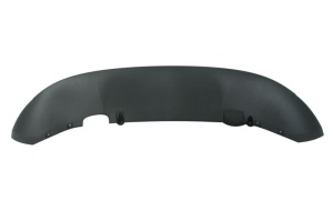 Capac bara spate negru, cu decupaj teava evacuare: in stanga potrivit SEAT IBIZA IV 6P 2012-2017