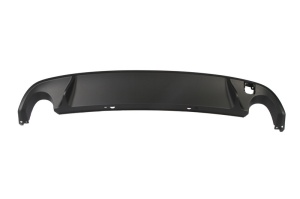 Capac bara Spate potrivit VW GOLF 6 Hatchback 2008-2016 - GTI, cu doua locasuri esapament, negru - Img 4