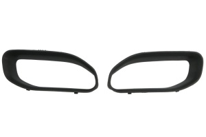 Capac carlig remorcare fata stanga/dreapta inferior, 2 pcs. set; open, plastic, negru potrivit RAM TRUCK RAM V 05.18- - Img 2