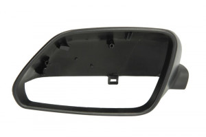 Carcasa oglinda Stanga potrivit SKODA OCTAVIA II; VW POLO, POLO IV dupa 2001 - (negru)