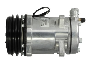 Compresor climatizare (R134a) potrivit CASE IH 9210, 9230, 9240, 9250, 9260, 9270; MASSEY FERGUSON MF 32, MF 34, MF 36, MF 38, MF 40, MF 40 B, MF 40 E; NEW HOLLAND TC52, TC54, TC56, TF76, TF78 - Img 1