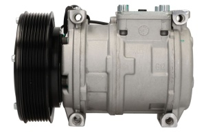 Compresor climatizare (R134a) potrivit JOHN DEERE 5210, 5310, 5410, 5510, 6100, 6200, 6300, 6400, 6403, 6506, 6600, 6603, 6800, 6900, 7600, 7610, 7700, 7710, 7720, 7800, 7810, 7820, 7830, 7920 - Img 1
