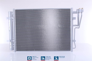 Condensator climatizare (cu uscator, element aditional) potrivit HYUNDAI IX20; KIA VENGA 1.4D/1.6D 02.10- - Img 1