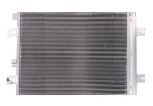 Condensator climatizare (cu uscator) potrivit DACIA DUSTER, DUSTER/SUV, LOGAN, LOGAN EXPRESS, LOGAN MCV, SANDERO; LADA LARGUS; RENAULT DUSTER, LOGAN I, SANDERO/STEPWAY I 1.2-1.6LPG 08.04- - Img 1