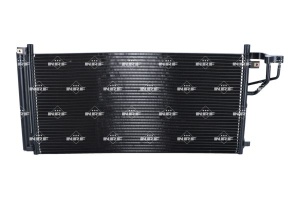 Condensator climatizare (cu uscator) potrivit HYUNDAI GRANDEUR, SONATA V, SONATA VI; KIA MAGENTIS II 2.0-3.3 01.05-12.11 - Img 3