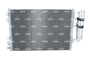 Condensator climatizare (cu uscator) potrivit NISSAN KUBISTAR; RENAULT KANGOO, KANGOO EXPRESS 1.2-1.9D 08.97- - Img 3