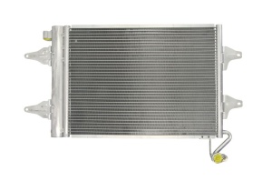 Condensator climatizare (cu uscator) potrivit SEAT CORDOBA, IBIZA III; SKODA FABIA I, FABIA I PRAKTIK, FABIA II, ROOMSTER, ROOMSTER PRAKTIK; VW FOX, POLO IV 1.0-2.0 08.99- - Img 1