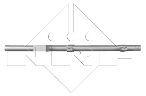 Condensator climatizare potrivit SSANGYONG ACTYON I, ACTYON II, ACTYON SPORTS I, ACTYON SPORTS II, KYRON, REXTON / REXTON II, RODIUS I 2.0D/2.3/2.7D 08.04- - Img 3
