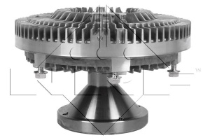 Cupla ventilator radiator potrivit VOLVO FM10, FM12 D10A320-D12D420 08.98-09.05 - Img 3
