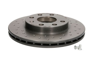 Disc frana BREMBO Xtra, 1buc fata stanga/dreapta, diametru iesire 236 mm, grosime 20 mm, potrivit CHEVROLET AVEO / KALOS, LANOS; DAEWOO LANOS, NEXIA 1.3-1.6 02.95- - Img 1
