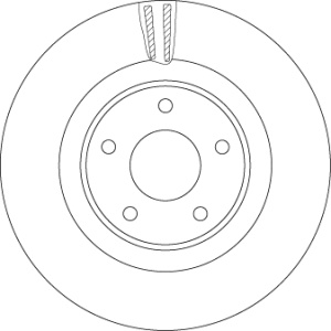 Disc frana Fata Dreapta/Stanga potrivit INFINITI JX, Q50, Q60, QX60; NISSAN MURANO III, PATHFINDER IV 2.0-3.5H 09.12- - Img 3
