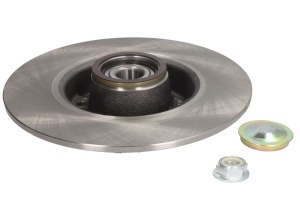 Disc frana Spate Dreapta/Stanga (cu inel ABS) potrivit DACIA SANDERO II; NISSAN NOTE; RENAULT CLIO III, CLIO III/HATCHBACK, MEGANE II, MODUS, TWINGO II, WIND 0.9-2.0D 09.02- - Img 2