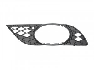 Element bara Dreapta cu locas lampa ceata, negru potrivit MERCEDES E T-MODEL S211, E W211 2002-2009