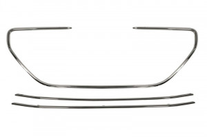 Element grila fata potrivit PEUGEOT 301 dupa 2012 - (crom)