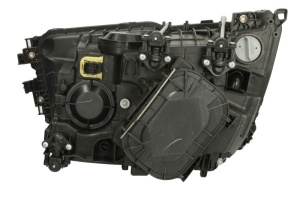 Far dreapta (H1/H21W/H7/PY21W/W5W, electric, fara motor, cu lumina de zi, culoare insert: crom platinat, culoare semnalizator: transparent) potrivit MERCEDES ACTROS MP4 / MP5 dupa 2011 - Img 2