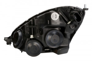 Far Dreapta (H1/H6W/H7, electric, cu motor, culoare insertie: cromat, culoare semnalizator: portocaliu) potrivit CITROEN C4 GRAND PICASSO I, C4 PICASSO I - Img 2