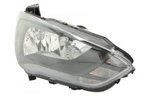 Far Dreapta (H1/H7/LED, electric, cu motor, culoare insert: intuneric) potrivit FORD C-MAX II, GRAND C-MAX - Img 1