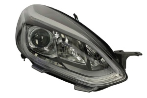 Far dreapta (H1/H7/LED, electric, cu motor, fara controler LED) potrivit FORD FIESTA VII 04.17-11.21 - Img 1