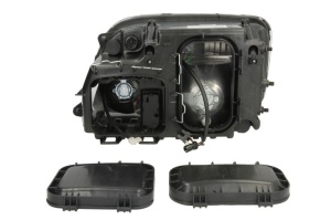 Far dreapta (H1/H7/PY21W/W5W, electric, cu motor) potrivit MERCEDES ACTROS MP2 / MP3 - Img 2